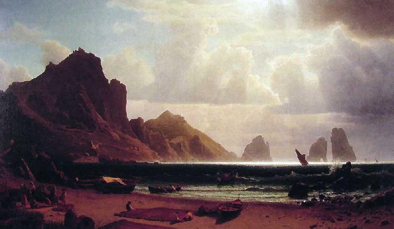 Albert Bierstadt The Marina Piccola